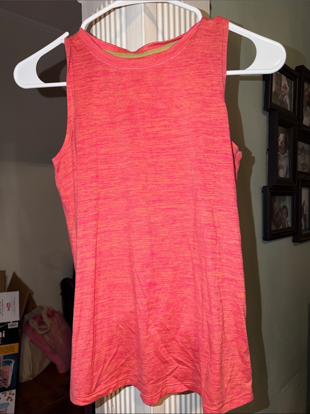 Target Girls Coral Pink Tank Top